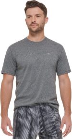 Calvin Klein Men's Light Weight Quick Dry Short Sleeve 40+ UPF Protection - Image 8